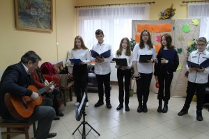 Występ zespołu dziecięcego