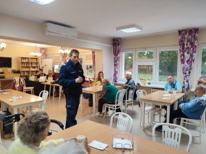 Pogadanka funkcjonariusza Policji