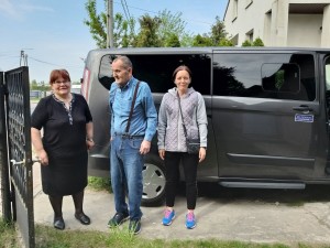 Mieszkańcy DPS w bibliotece