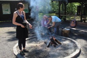 Mieszkańcy DPS w Parchaniu w Balczewie 