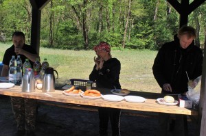 Mieszkańcy DPS w Parchaniu w Balczewie 