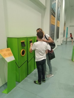 Uczestnicy wycieczki w Młynie Wiedzy