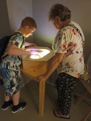 Uczestnicy wycieczki w Młynie Wiedzy