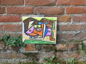 Rysunek mieszkańca DPS