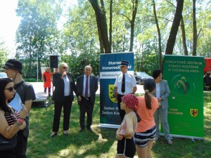 Powitanie przez Panią Starostę