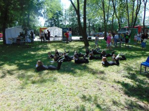 Występ zespołu dziecięcego