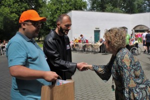 Wręczanie podziękowań