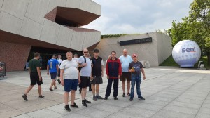 Zawodnicy przed KKC Jordanki